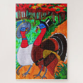 THANKSGIVING TURKEY LOVE puzzle (Vertical)