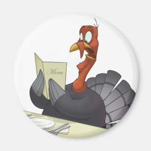 Thanksgiving Turkey Magnet Magneet