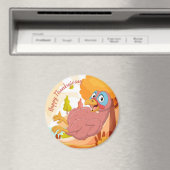 Thanksgiving Turkey Magnet Magneet (Insitu (Vaatwasser))