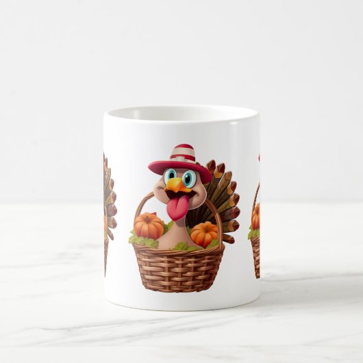 Thanksgiving Turkey Mug (Centre)