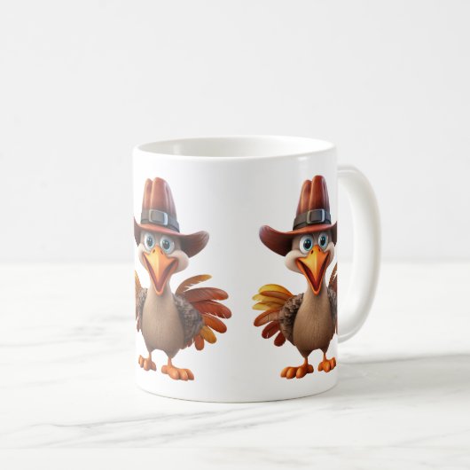 Thanksgiving Turkey Mug (Devant droit)