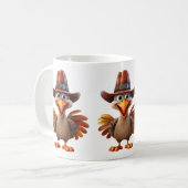 Thanksgiving Turkey Mug (Devant gauche)