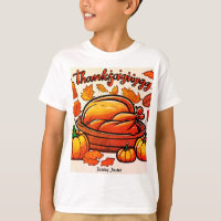 Thanksgiving "Turkey Taster" T-shirt enfant