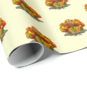 Thanksgiving Turkey Tourist Cadeaupapier (Rol Hoek)