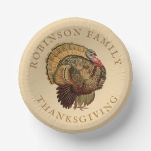  Thanksgiving Turkije Aangepaste naam Pp. Papieren Kommen