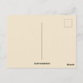  Thanksgiving Turkije Banner Briefkaart (Achterkant)