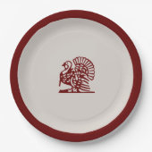 Thanksgiving Turkije ~ Bord (Voorkant)