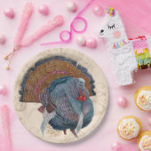 Thanksgiving Turkije Borden Papieren Bordje (Feest)