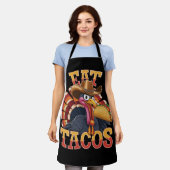 Thanksgiving Turkije Eet tacos Funny Mexican Schort (Gedragen)