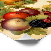  Thanksgiving Turkije en fruitoogst Perfect Poster (Hoek)