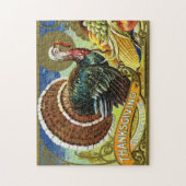  Thanksgiving Turkije en Herfst Oogst Legpuzzel (Verticaal)