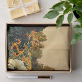 Thanksgiving Turkije en ontkoppeling van pompoenen Tissuepapier (Geschenk)