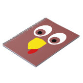 Thanksgiving Turkije Face Notitieboek (Linkerzijde)