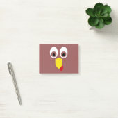 Thanksgiving Turkije Face Post-it® Notes (Kantoor)