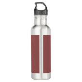 Thanksgiving Turkije Face Waterfles (Achterkant)