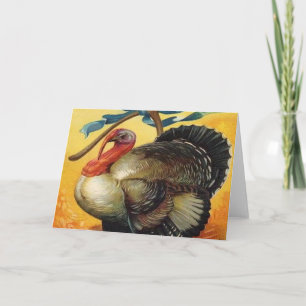 Thanksgiving Turkije Feestdagen Kaart