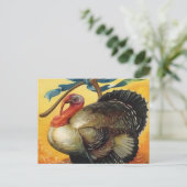  Thanksgiving Turkije Feestdagenkaart (Staand voorkant)