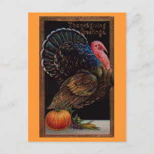 Thanksgiving Turkije Feestdagenkaart