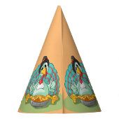 Thanksgiving Turkije Feesthoedjes (Achterkant)