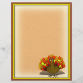 Thanksgiving Turkije Flyer (Achterkant)