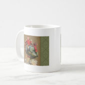 Thanksgiving Turkije Funny  groeten Koffiemok (Voorkant links)