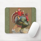 Thanksgiving Turkije Funny groeten Muismat (Met muis)