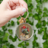 Thanksgiving Turkije Funny  groeten Sleutelhanger (Hand)