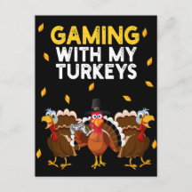 Thanksgiving Turkije gamen met mijn kalkoenen