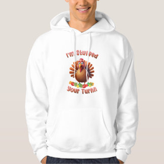 Thanksgiving Turkije Gobble Til You Wobble Hoodie