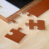 Thanksgiving Turkije - Groeten Puzzle Legpuzzel (Zijkant)