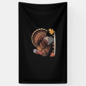 Thanksgiving Turkije – Herfstvakantie Classic Clas Spandoek (Verticaal)
