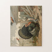 Thanksgiving Turkije Illustratie argument Legpuzzel (Verticaal)