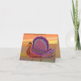 Thanksgiving Turkije-kaart Feestdagen Kaart