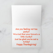 Thanksgiving Turkije Kaarten (Binnen)