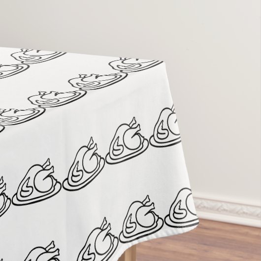 THANKSGIVING TURKIJE KLAAR tablecloth Tafelkleed (Voorbeeld)