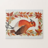 Thanksgiving Turkije Legpuzzel (Horizontaal)