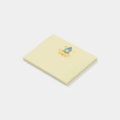 Thanksgiving Turkije met pompoen Post-it® Notes (Schuin)