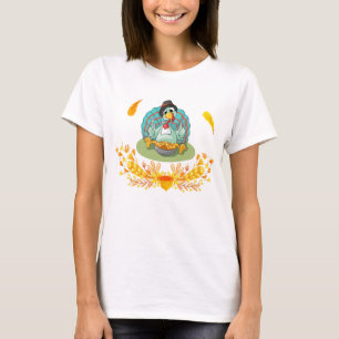 Thanksgiving Turkije met pompoen T-shirt
