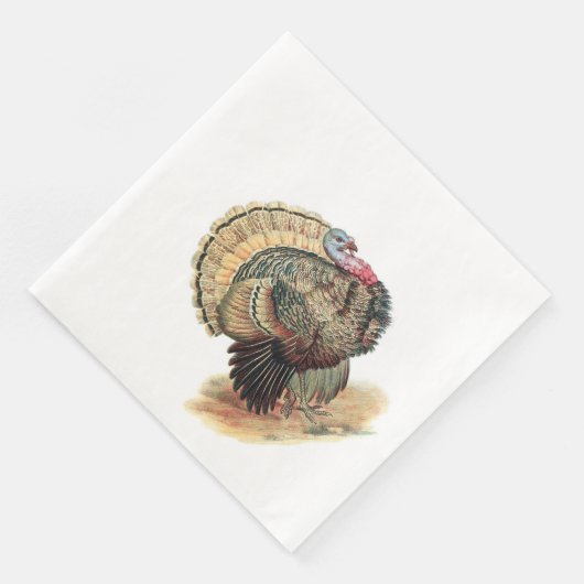 Thanksgiving Turkije Napkins Servet (Hoek)
