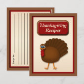 Thanksgiving Turkije - Ontvangkaarten Briefkaart (Voorkant / Achterkant)