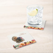 Thanksgiving Turkije Papier Onderzetter (Insitu)