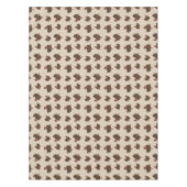 Thanksgiving Turkije Patroon Tafelkleed (Voorkant)