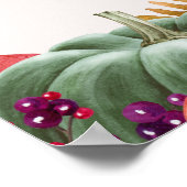 Thanksgiving Turkije Poster (Hoek)