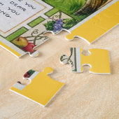 Thanksgiving Turkije Puzzle Legpuzzel (Zijkant)