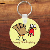 Thanksgiving Turkije Sleutelhanger (Voorkant)