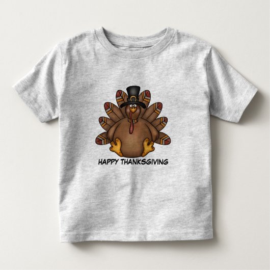 Thanksgiving Turkije T-shirt (Voorkant)
