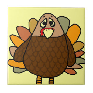 Thanksgiving Turkije Tegeltje