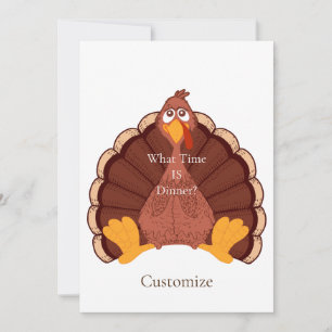 Thanksgiving Turkije Thunder_Cove Kaart