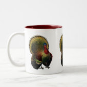 Thanksgiving Turkije Tweekleurige Koffiemok (Links)