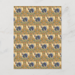 THANKSGIVING TURKIJE UNICORN, WEEFSELS BRIEFKAART